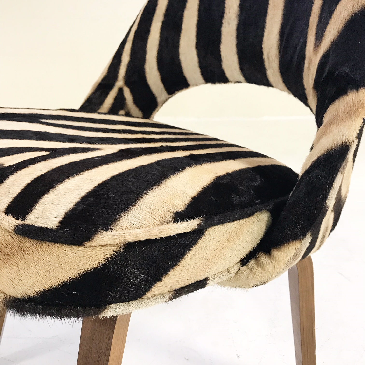 Executive Chairs in Zebra Hide, pair - FORSYTH