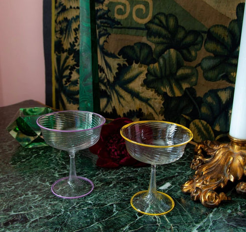 Cosima Coupe Glasses, set of 6