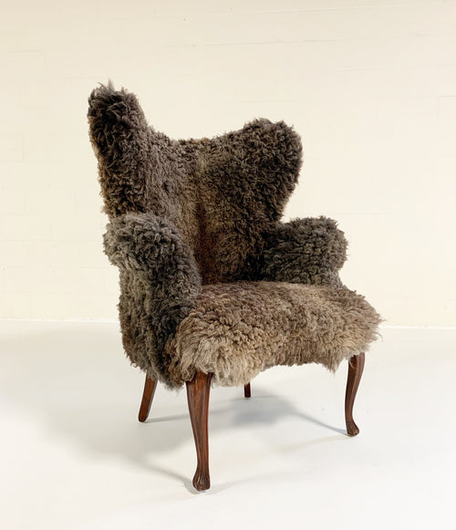 Wingback in California Sheepskin - FORSYTH