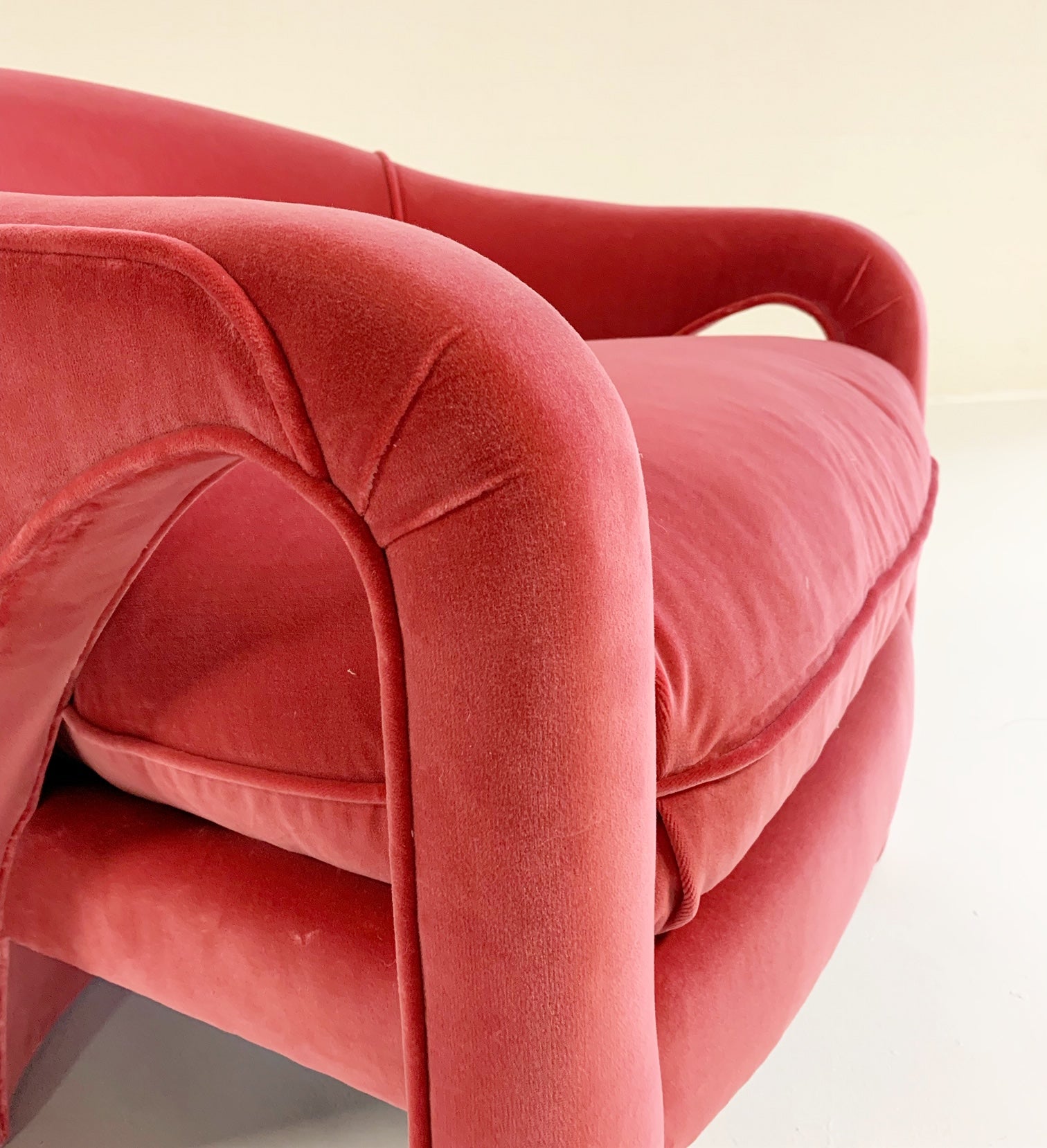 Lounge Chairs in Loro Piana Velvet, pair - FORSYTH