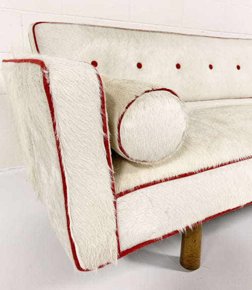 Model 5316 Sofa in Brazilian Cowhide - FORSYTH