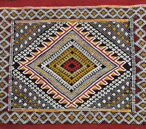 Handmade Kilim Rug from Morocco - 11.5 x 7.5 FT - FORSYTH