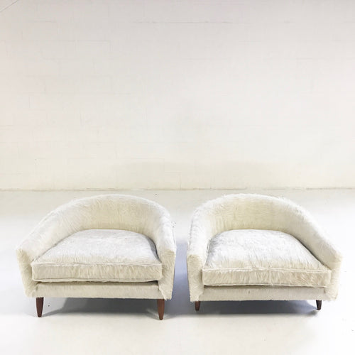 Cloud Chairs in Brazilian Cowhide, pair - FORSYTH