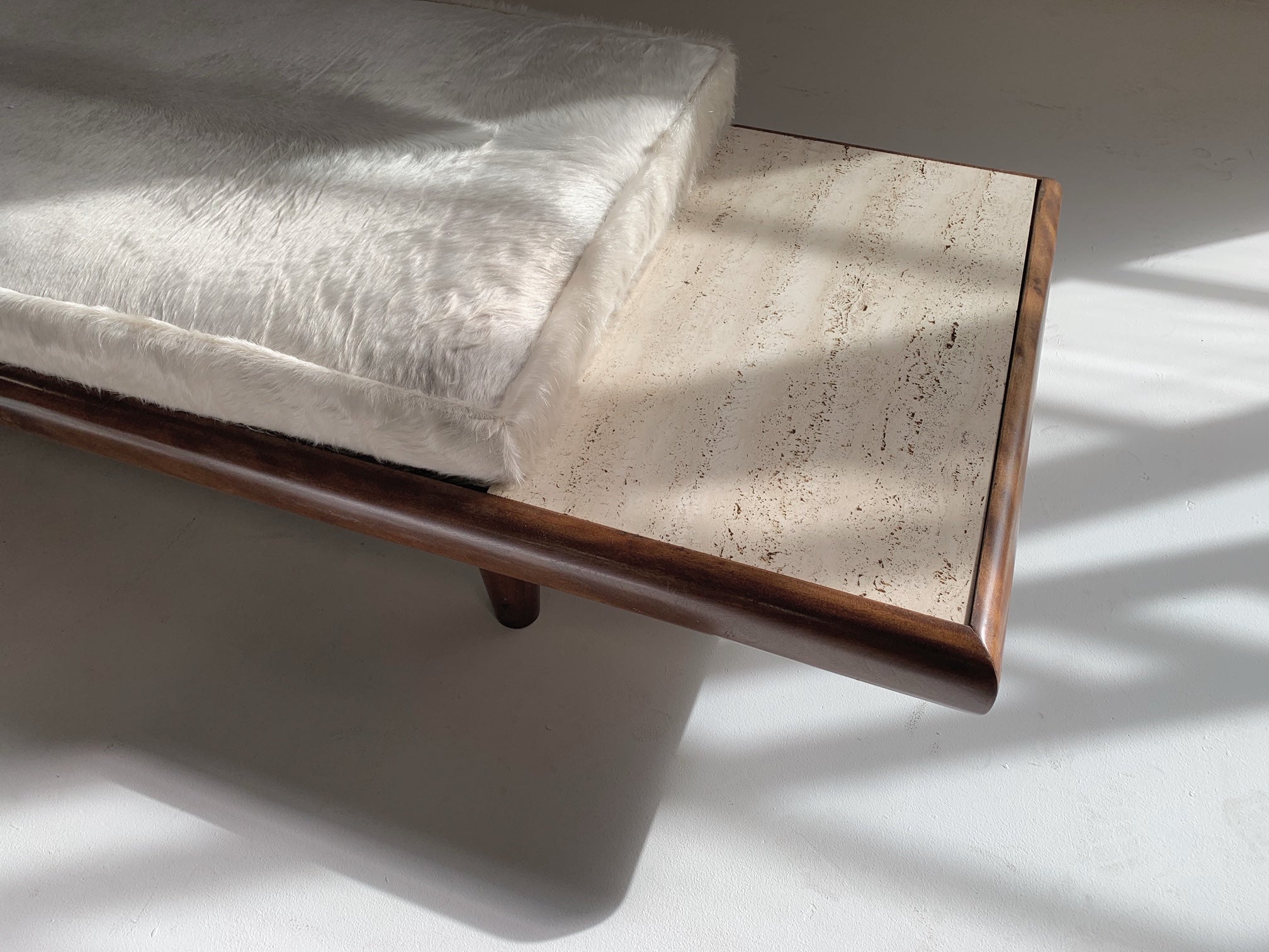 Daybed with Brazilian Cowhide Cushion - FORSYTH