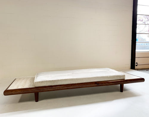 Daybed with Brazilian Cowhide Cushion - FORSYTH