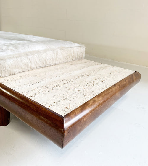 Daybed with Brazilian Cowhide Cushion - FORSYTH