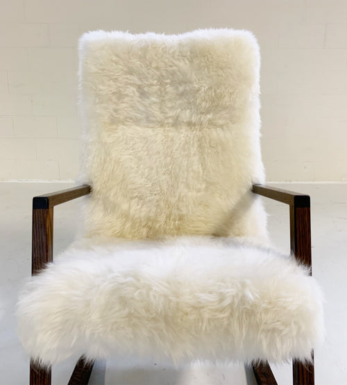 Rocking Chair in Brazilian Sheepskin - FORSYTH