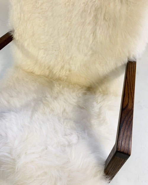 Rocking Chair in Brazilian Sheepskin - FORSYTH