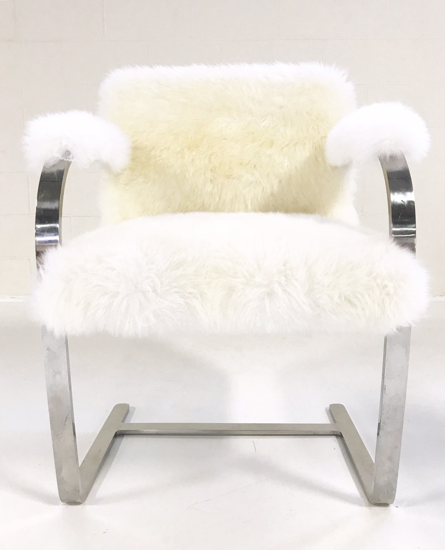Brno Chairs in New Zealand Sheepskin, pair - FORSYTH