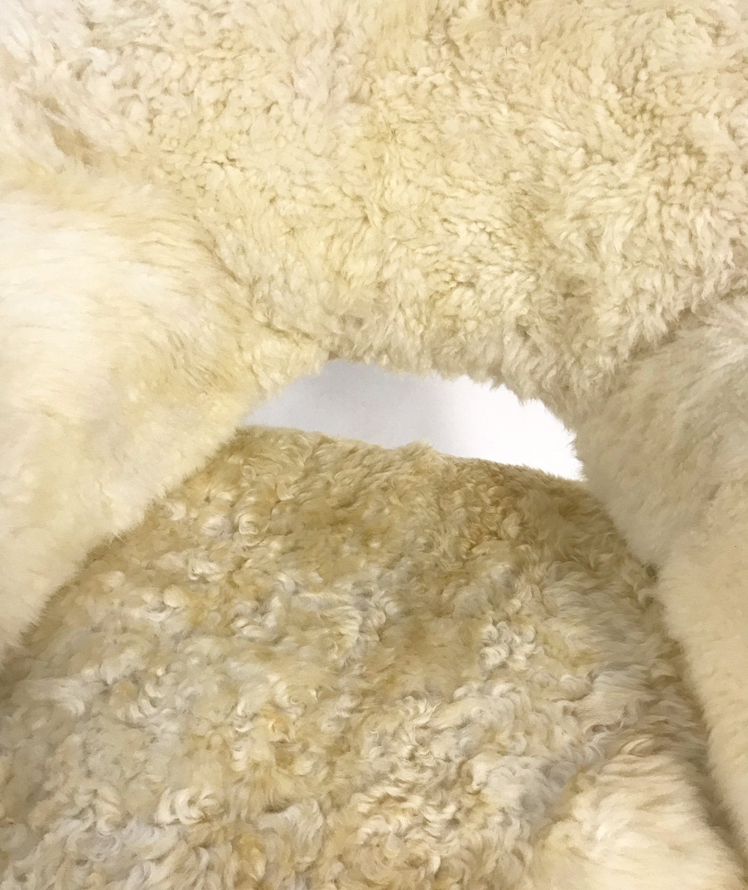 Executive Armchairs in Brazilian Sheepskin, pair - FORSYTH