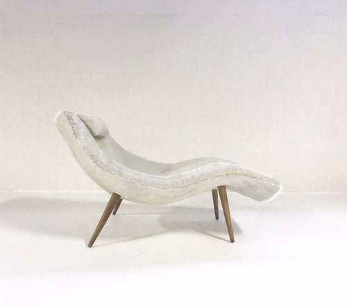 1828 C Chaise Lounge in Brazilian Cowhide - FORSYTH