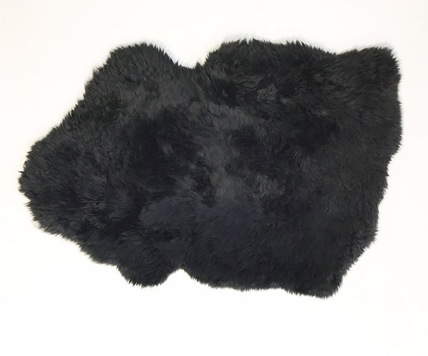 Brazilian Sheepskin Rug - Black - FORSYTH