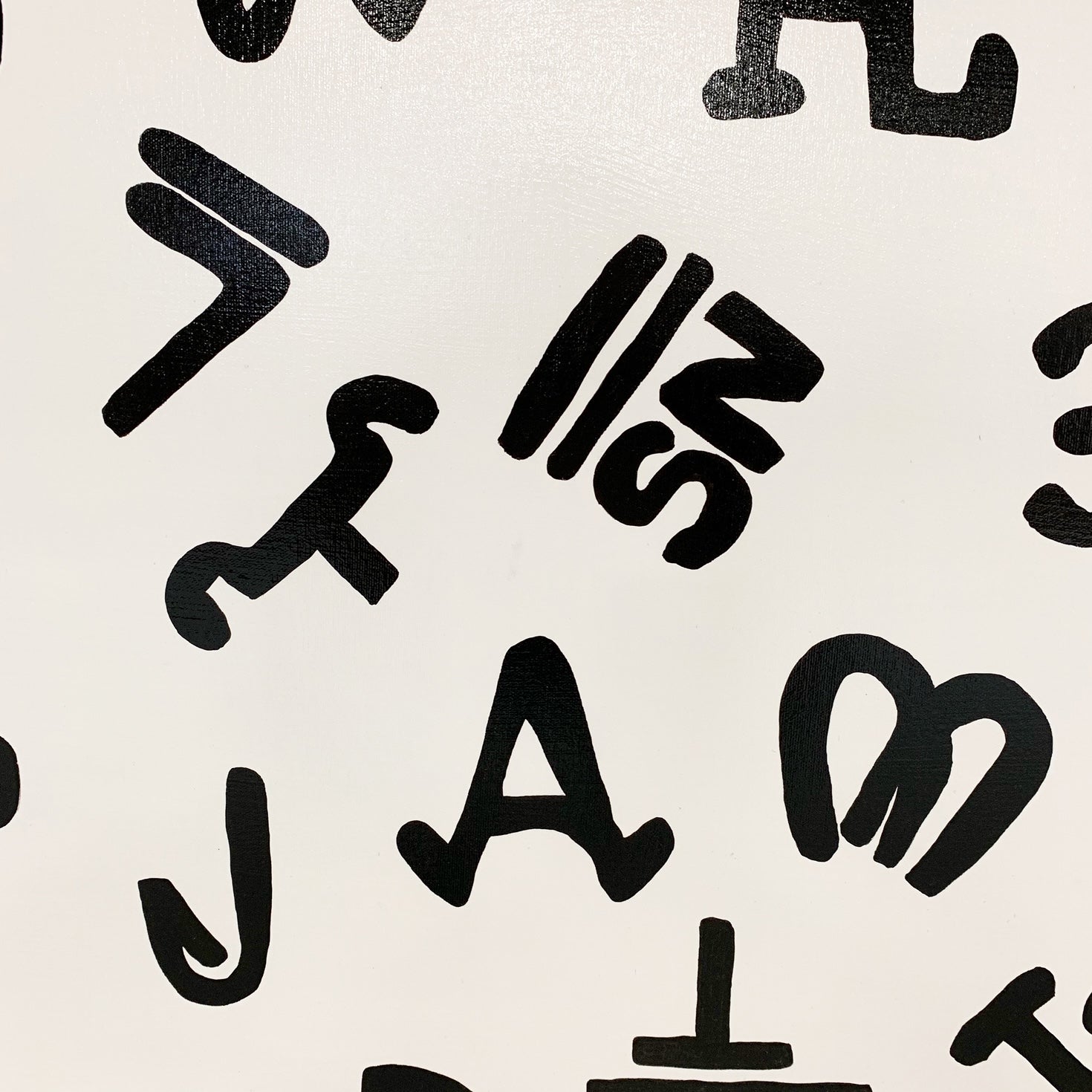 Brands in Black on White