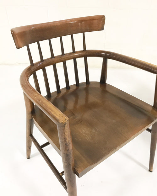 Captain Chairs with Brazilian Sheepskins, pair - FORSYTH