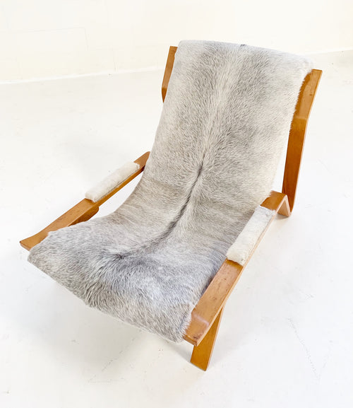 Suspension Chair in Brazilian Cowhide - FORSYTH