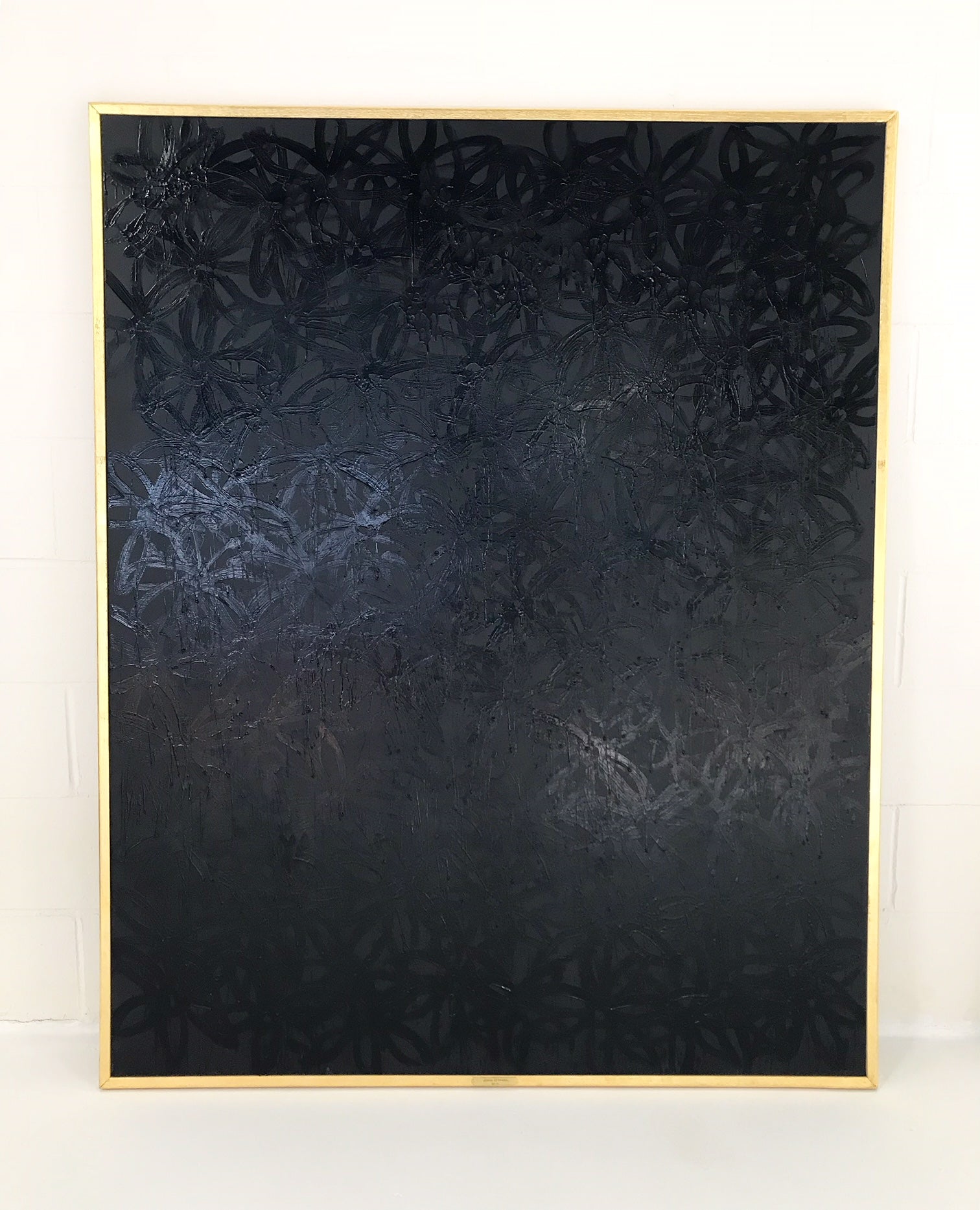 Daisies, Black on Black. - FORSYTH