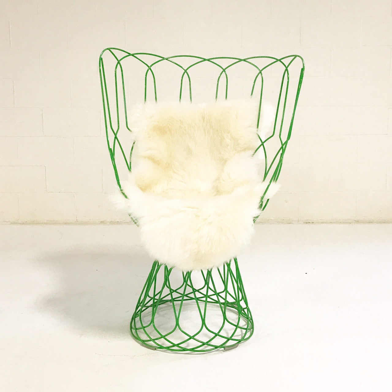 Re-Trouve Chair With New Zealand Sheepskin - FORSYTH