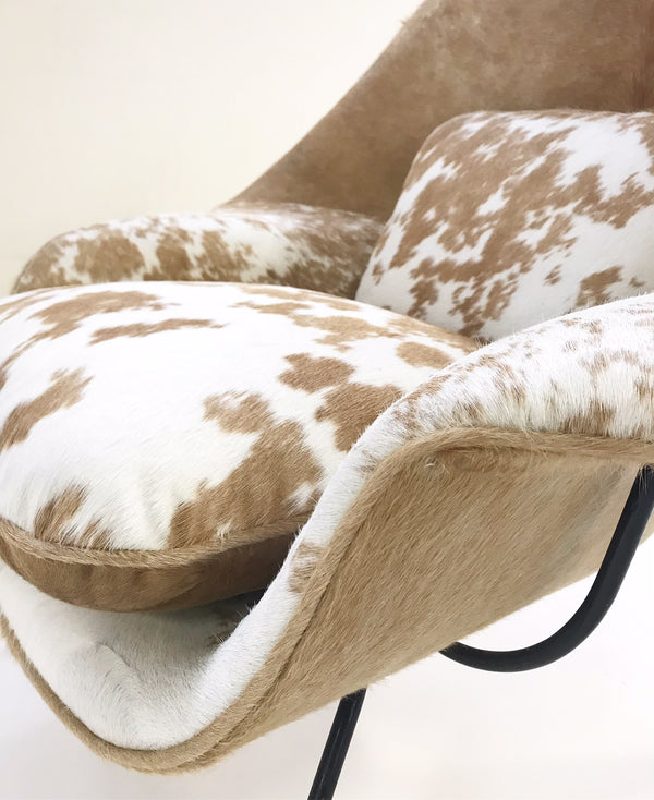 Womb Chair in Brazilian Cowhide - FORSYTH