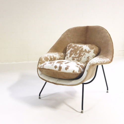 Womb Chair in Brazilian Cowhide - FORSYTH