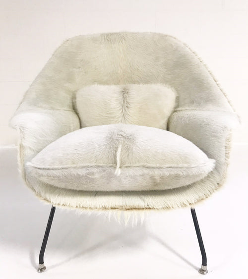 Womb Chair in Brazilian Cowhide - FORSYTH