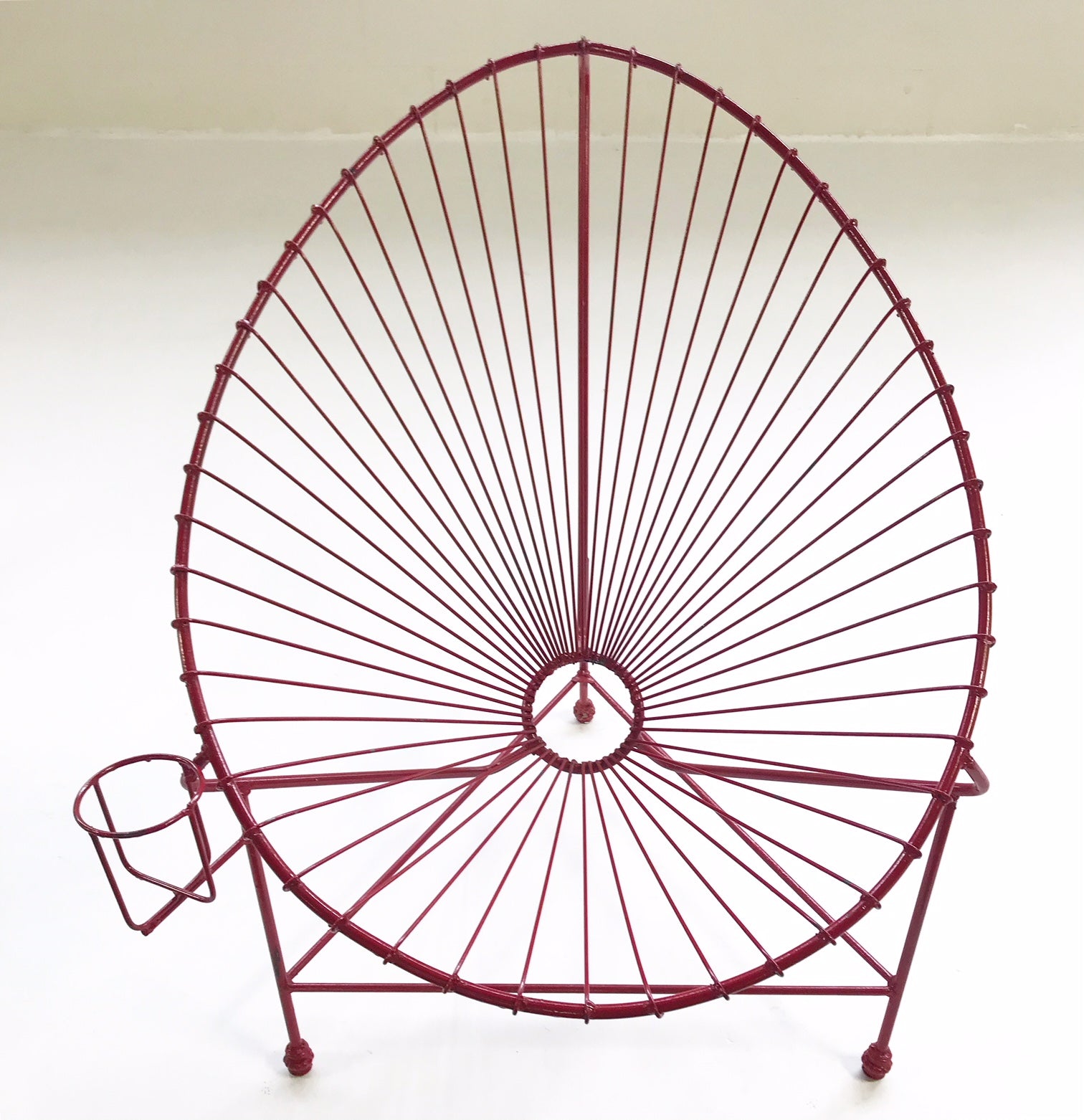 Papasan Chairs with Sheepskin Cushions, pair - FORSYTH