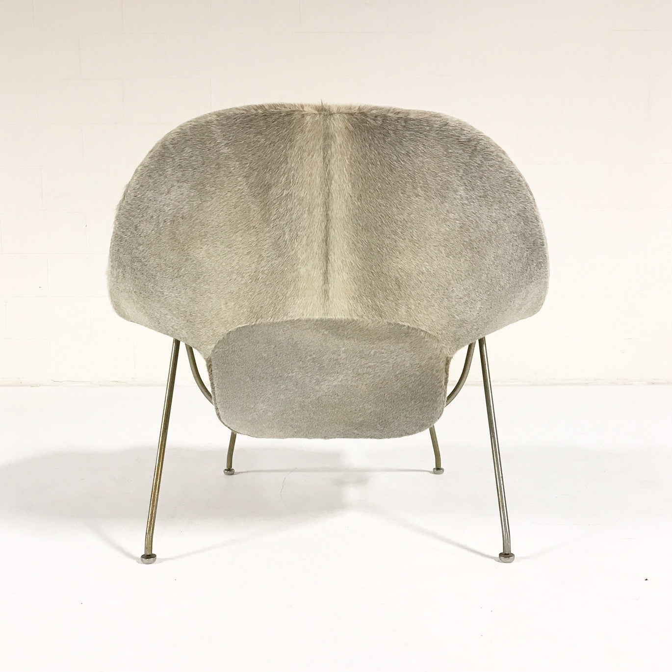 Womb Chair in Brazilian Cowhide - FORSYTH