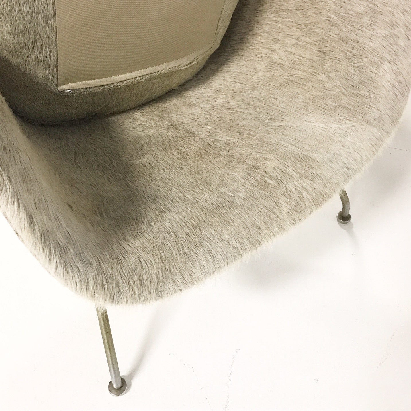 Womb Chair in Brazilian Cowhide - FORSYTH