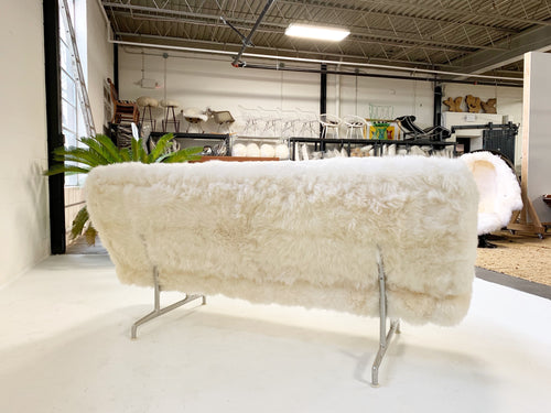 Model 3473 Sofa in Brazilian Sheepskin - FORSYTH