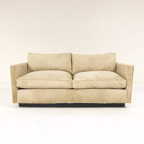 Loveseat in Brazilian Cowhide - FORSYTH