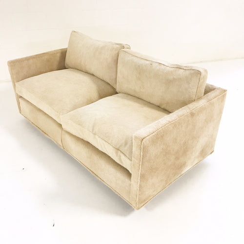 Loveseat in Brazilian Cowhide - FORSYTH