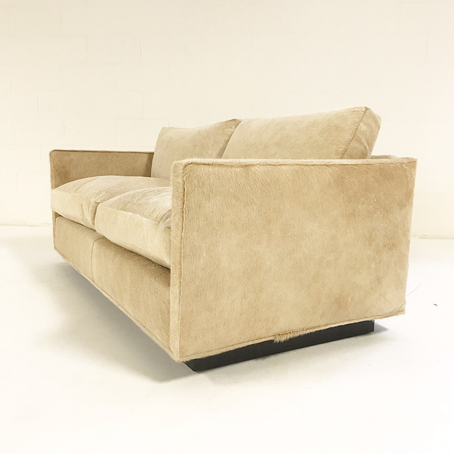 Loveseat in Brazilian Cowhide - FORSYTH