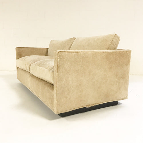 Loveseat in Brazilian Cowhide - FORSYTH