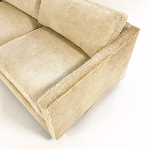 Loveseat in Brazilian Cowhide - FORSYTH