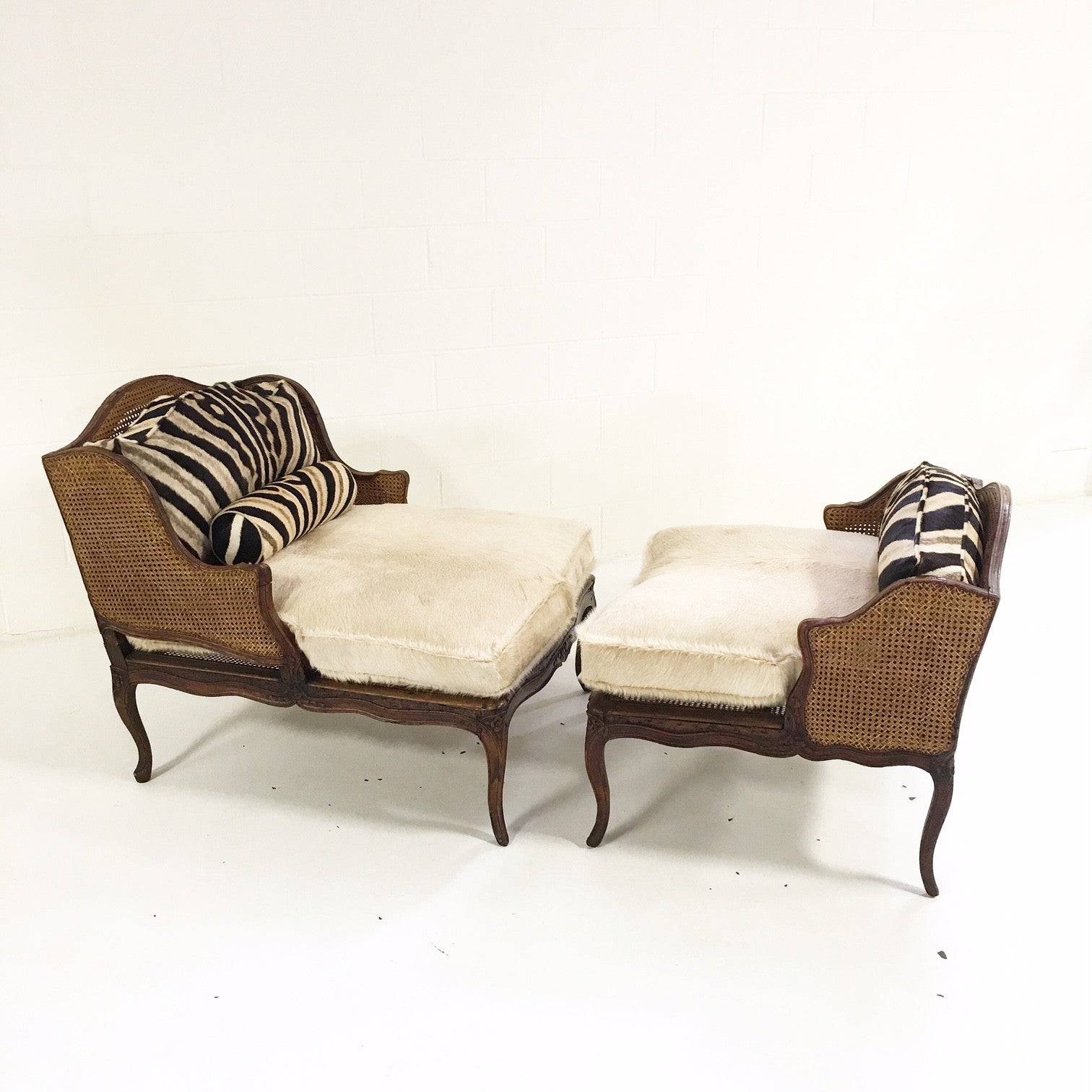 Antique Louis XV Two-Piece Duchesse Brisee - FORSYTH
