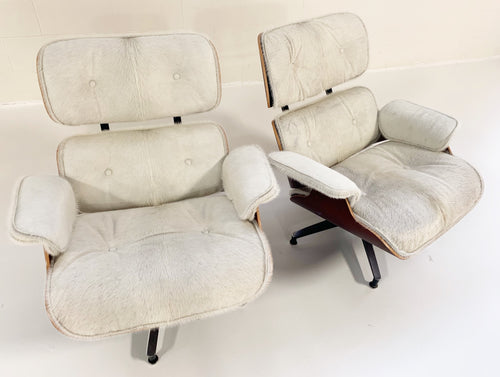 670 Lounge Chairs and 671 Ottomans in Brazilian Cowhide - FORSYTH