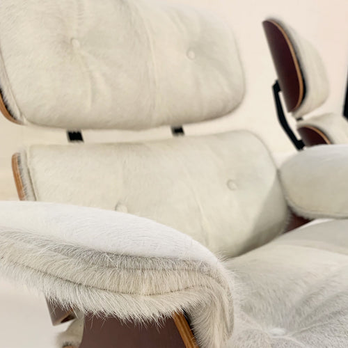 670 Lounge Chairs and 671 Ottomans in Brazilian Cowhide - FORSYTH