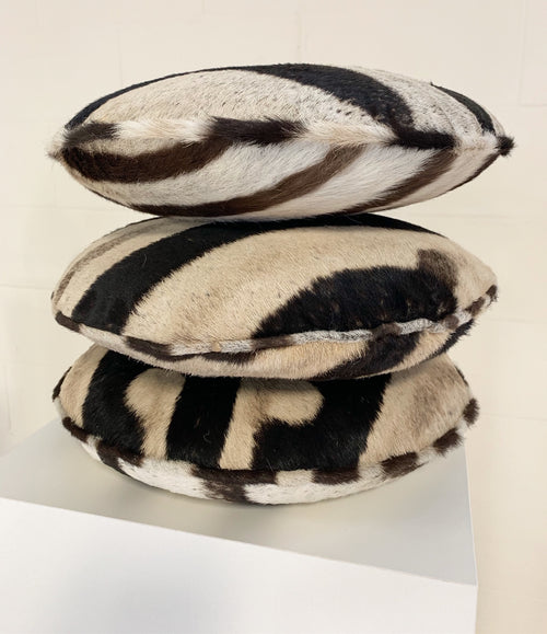 Zebra Squab Pillow, 14" - FORSYTH