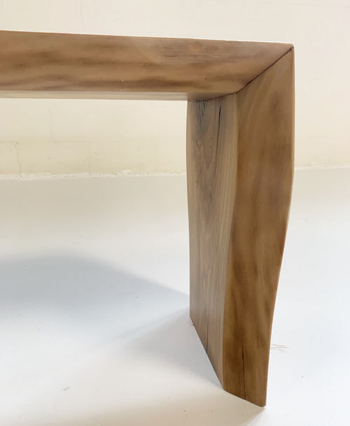 Walnut Bench with Gotland Sheepskin - FORSYTH