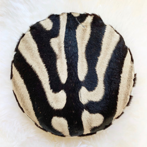 Zebra Squab Pillow, 14" - FORSYTH