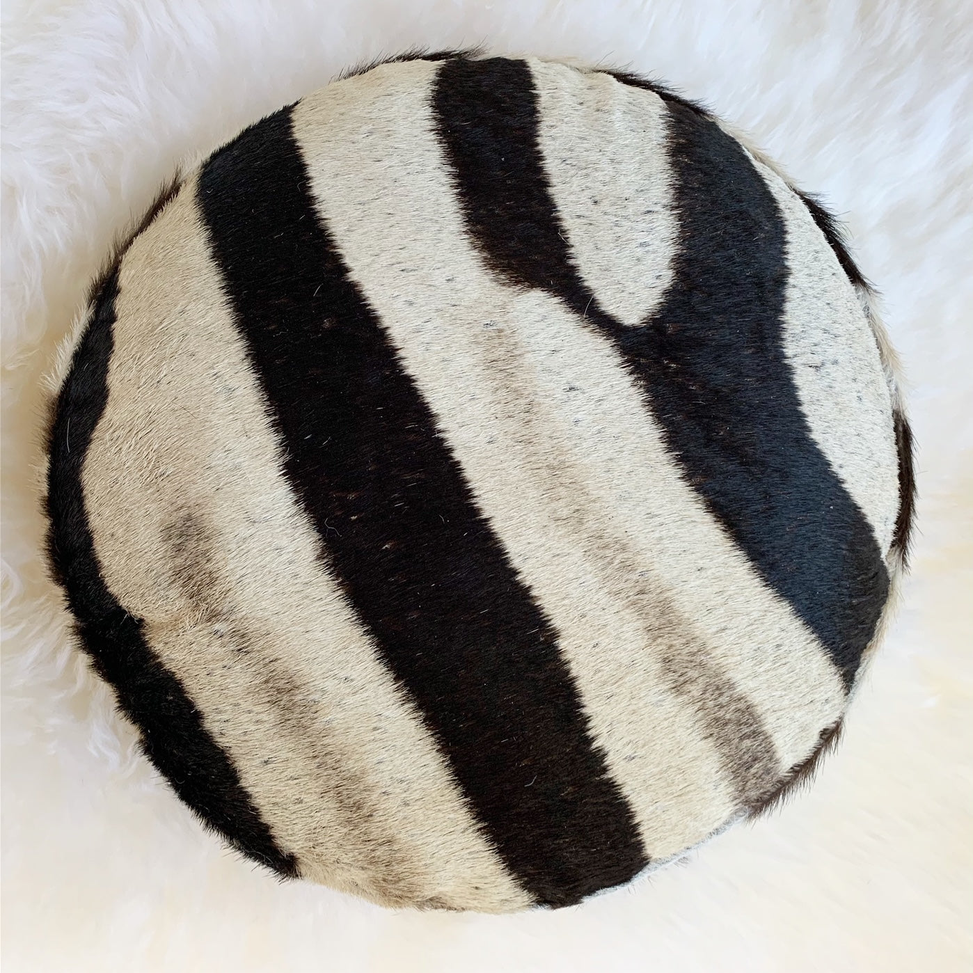 Zebra Squab Pillow, 14" - FORSYTH