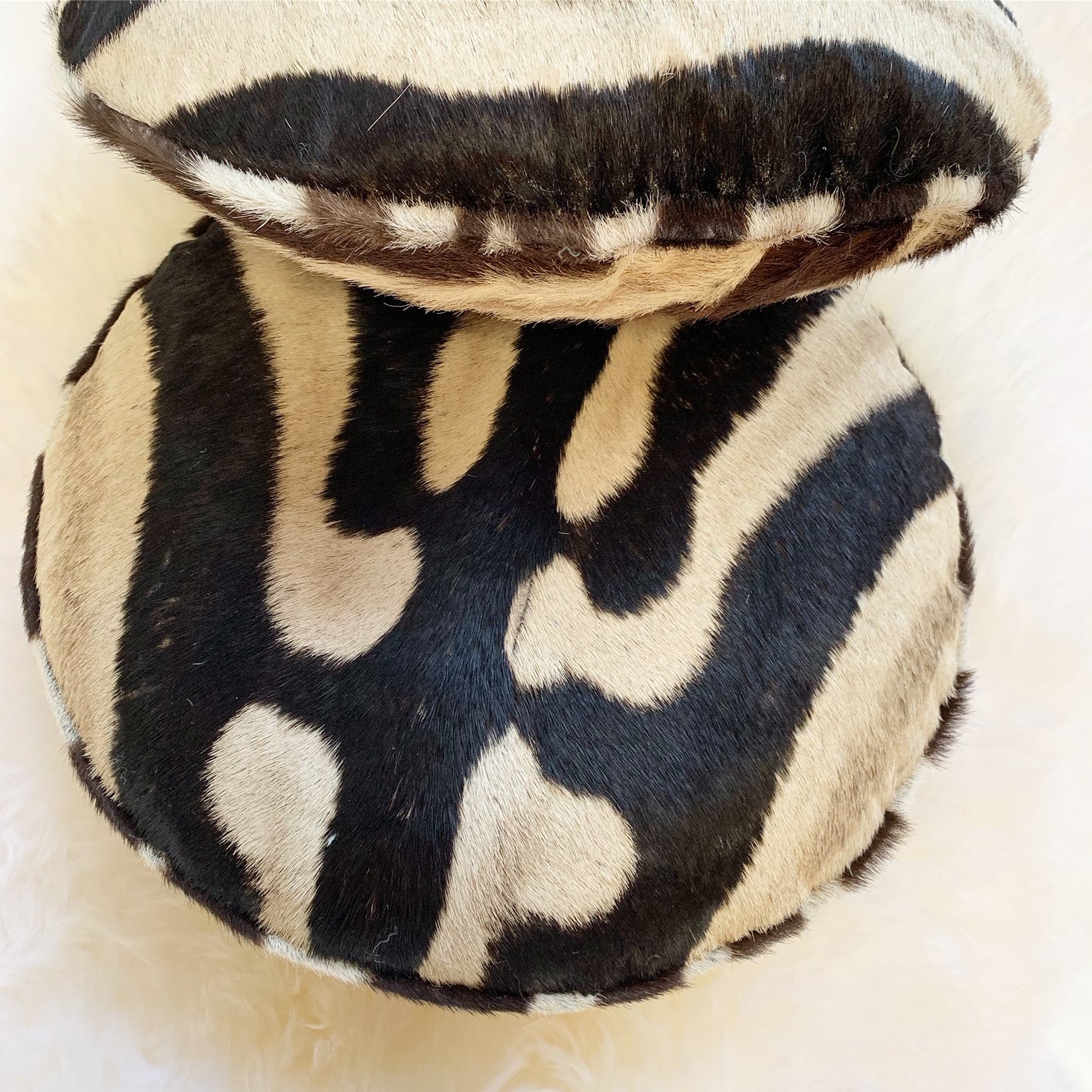 Zebra Squab Pillow, 14" - FORSYTH