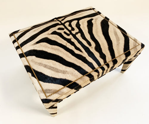 The Forsyth Parsons Style Ottoman in Zebra - FORSYTH