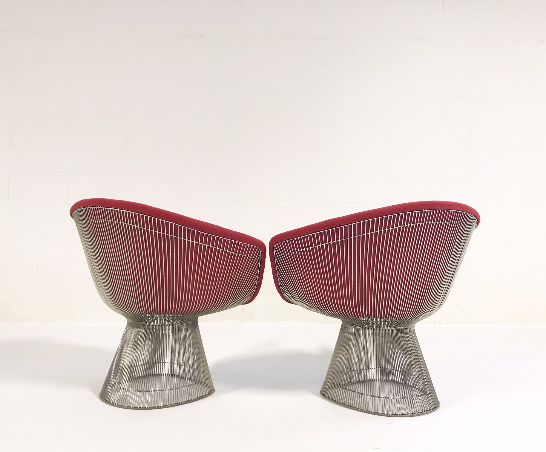 Lounge Chairs in Loro Piana Cashmere, pair - FORSYTH