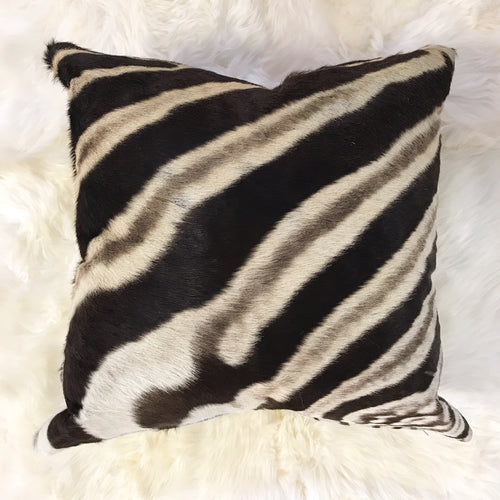 Zebra Pillow, 24" - FORSYTH