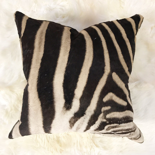 Zebra Pillow, 24" - FORSYTH