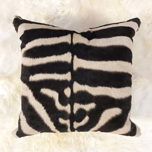 Zebra Pillow, 24" - FORSYTH