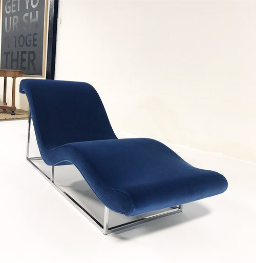 Chaise Lounge in Loro Piana Velvet - FORSYTH