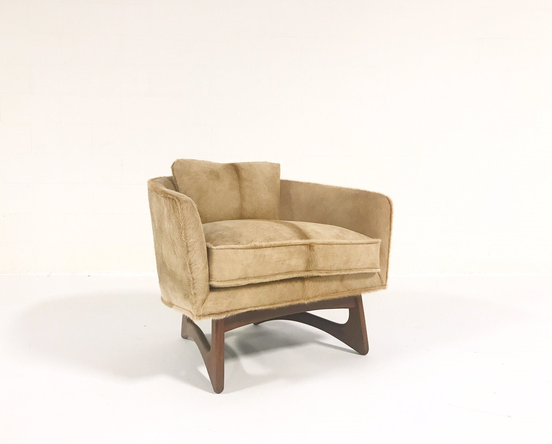 Lounge Chair in Brazilian Cowhide - FORSYTH