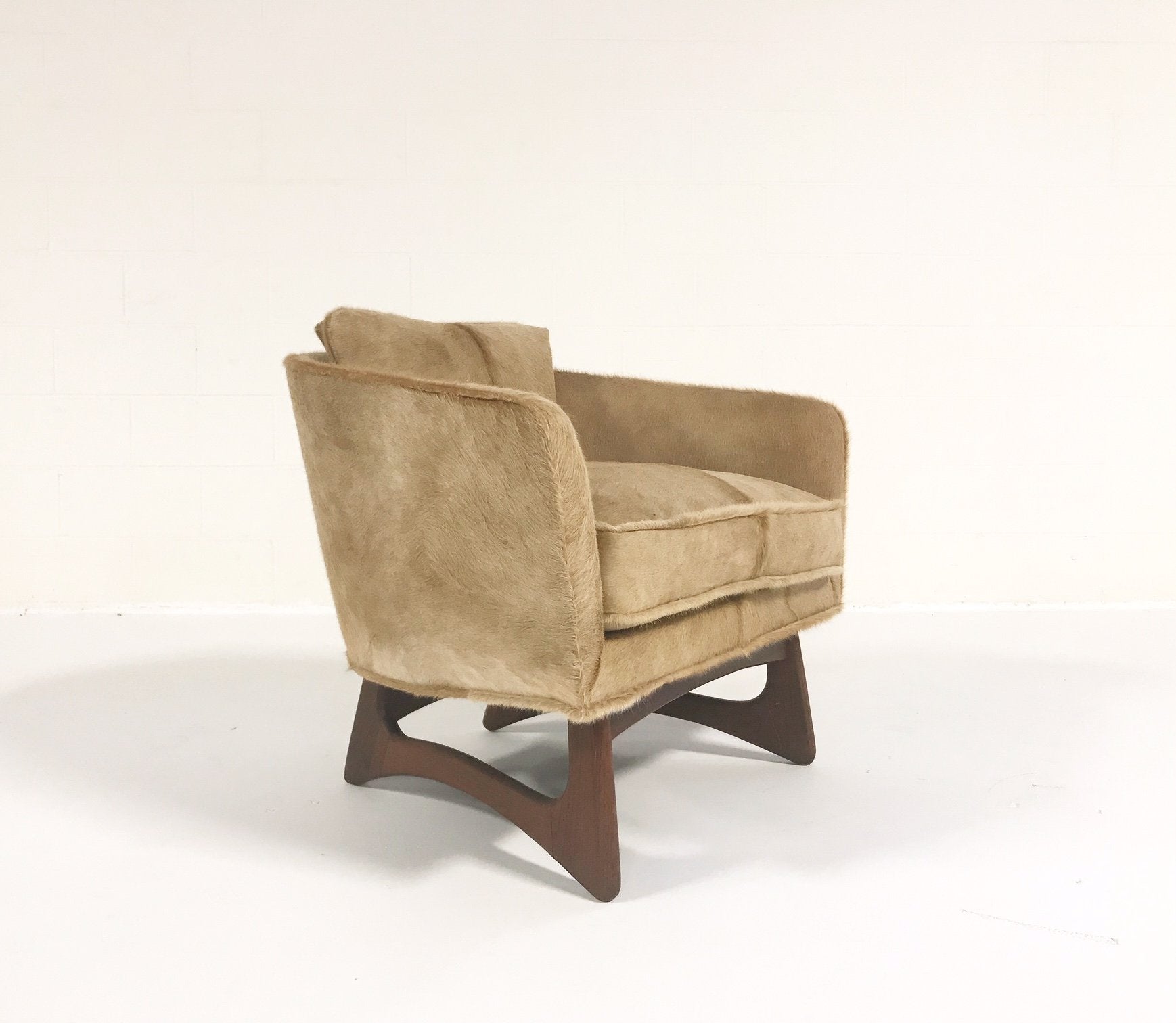 Lounge Chair in Brazilian Cowhide - FORSYTH