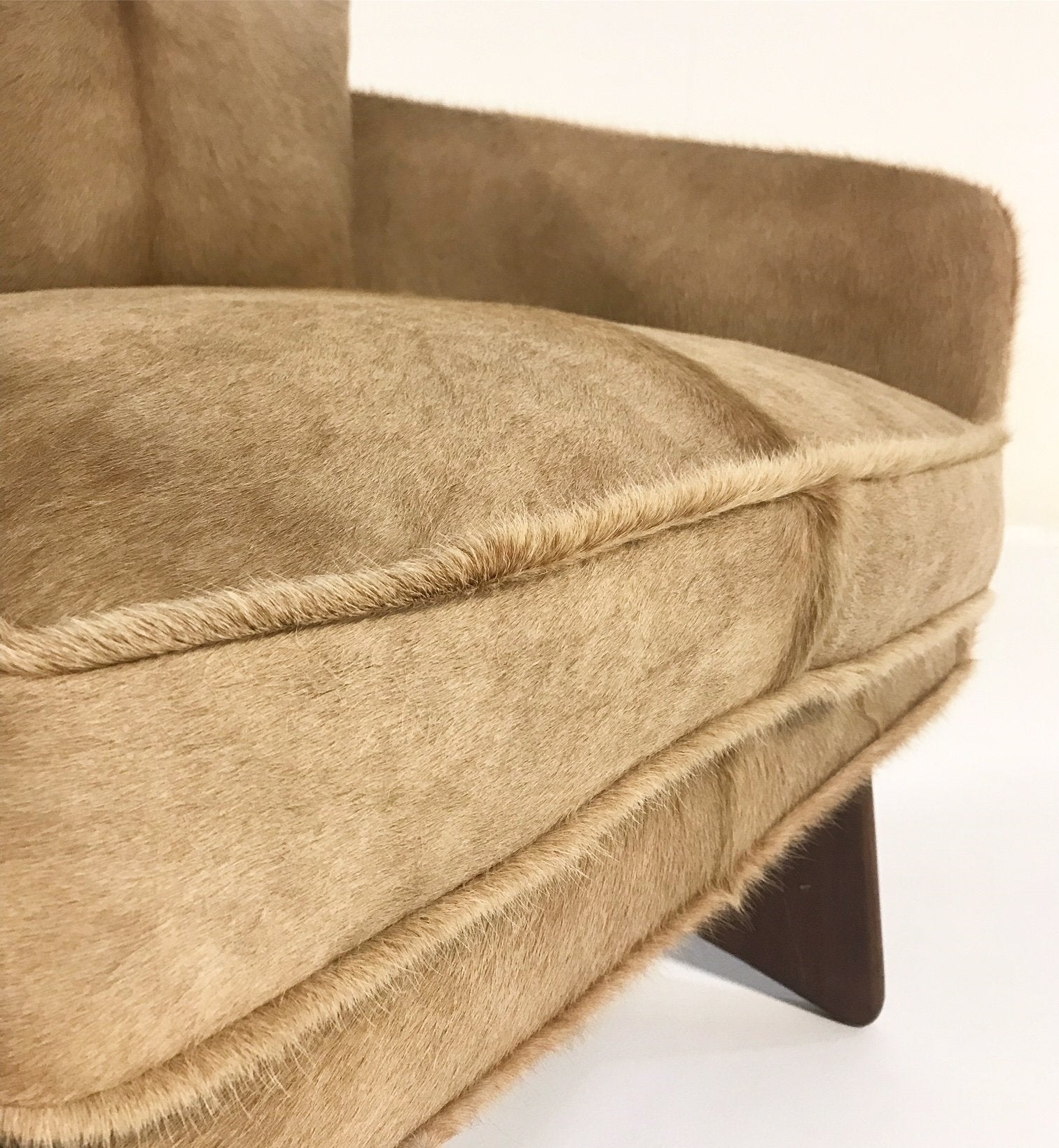 Lounge Chair in Brazilian Cowhide - FORSYTH